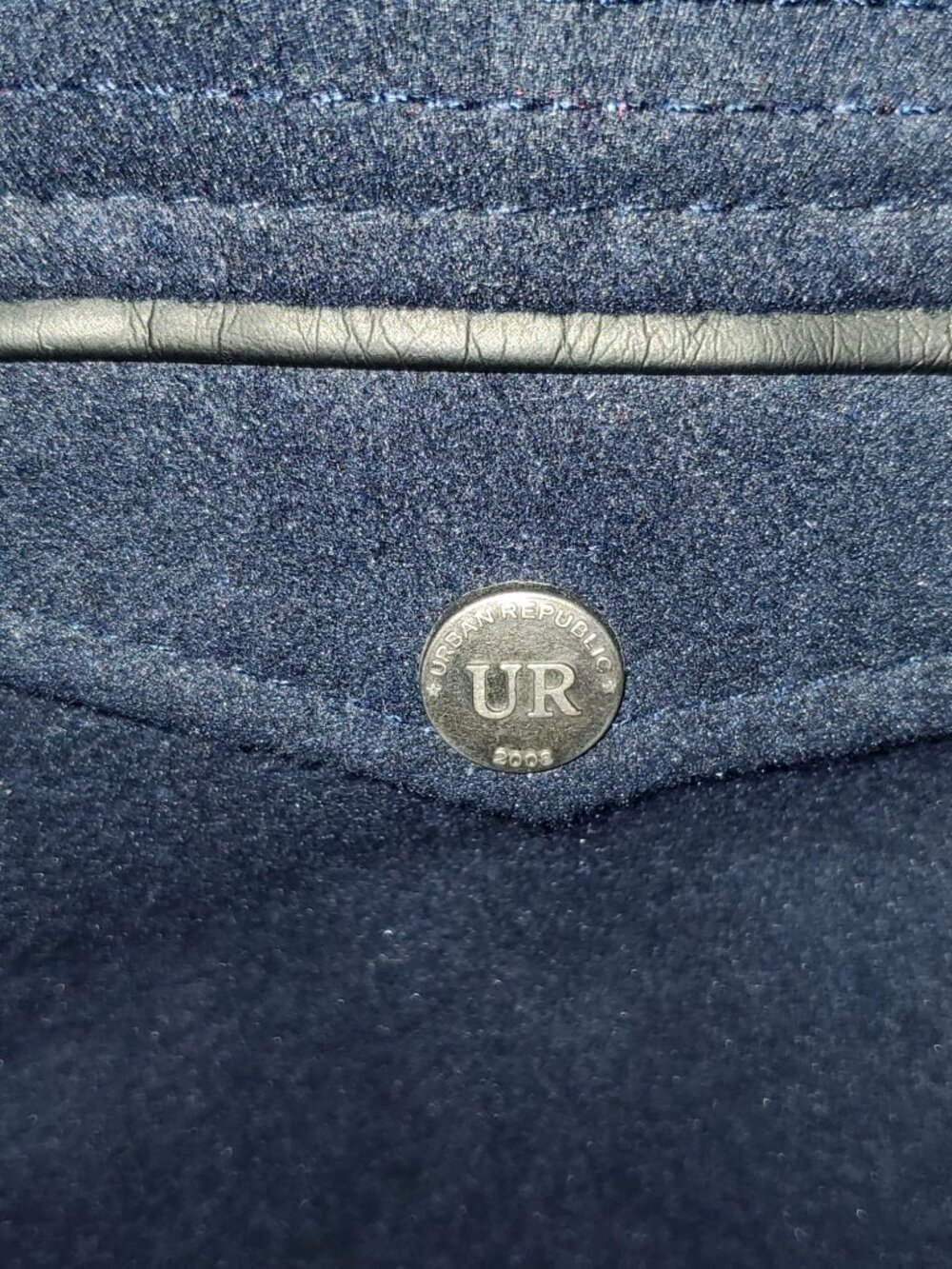 NWT Urban Republic Baby's Navy BlueWool Winter Jacket Size 12 M 1066 - Picture 8 of 13